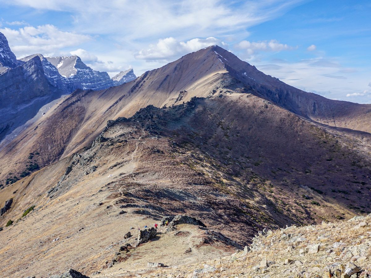 Centennial Pass and Mount Allan Summit Hike in Canmore has beautiful mountain views