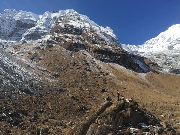 Views of the Annapurna Basecamp trail