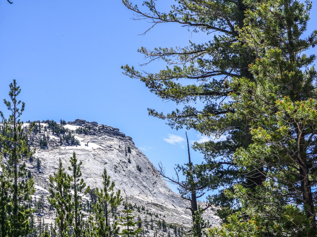 Clouds Rest Hike Yosemite National Park view of the mountain