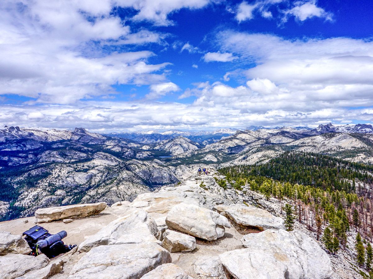 View from the Clouds Rest Hike in Yosemite National Park