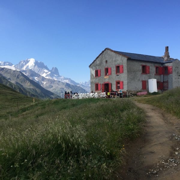 Col de Baume on Tour du Mont Blanc in France