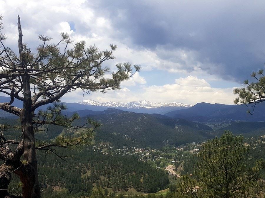 Panorama Point on the Lair o' the Bear Park Hike near Denver, Colorado