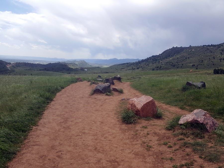 First mile of the Matthew/Winters Park Hike near Denver, Colorado