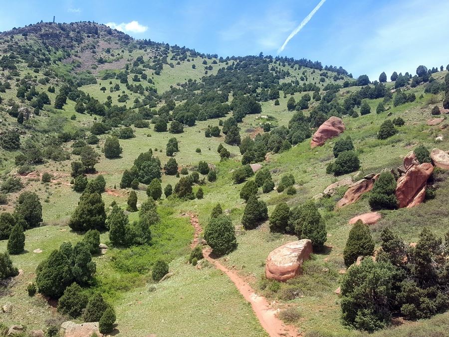 Morrison Slide from the Matthew/Winters Park Hike near Denver, Colorado