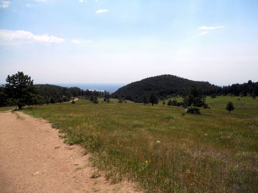 Open Meadow from the Mount Falcon Park Hike near Denver, Colorado