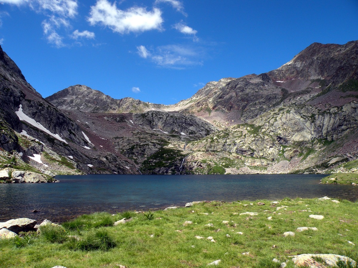 Lago di Valscura on the Giro del Valasco Hike in Alpi Marittime National Park, Italy