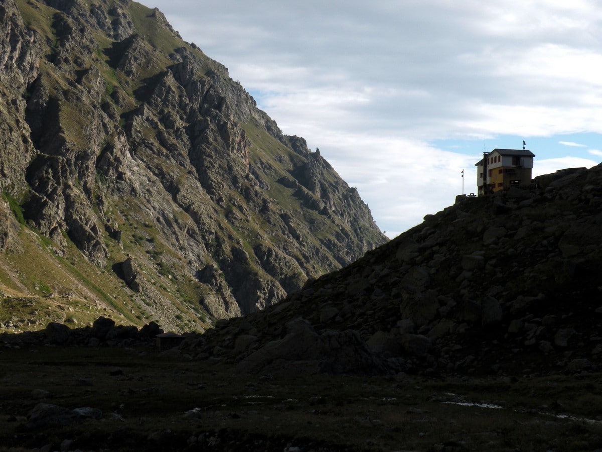 The Rifugio Soria on the Il Piano del Praiet Hike in Alpi Marittime National Park, Italy