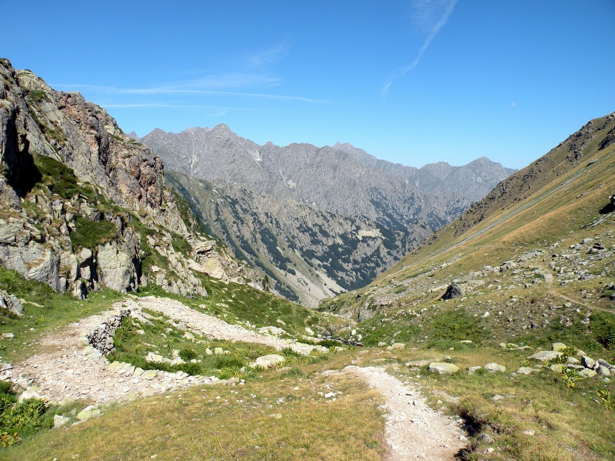 Views of the Lago del Vei del Bouc Hike in Alpi Marittime National Park, Italy