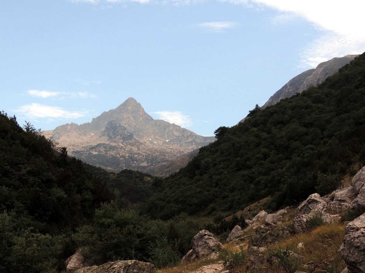 Monte Frisson from the Laghi Arbergh Hike in Alpi Marittime National Park, Italy