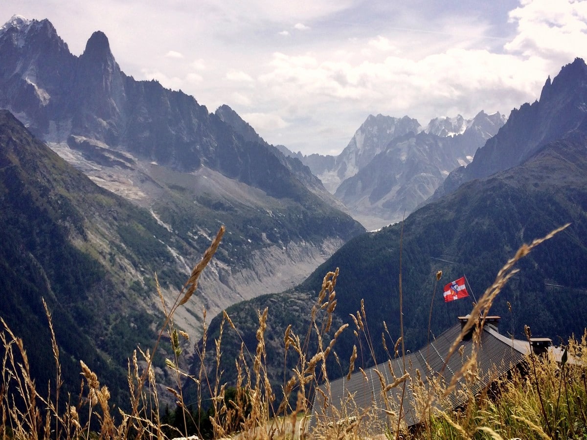 Mer de Glace on the Grand Balcon Sud Hike in Chamonix, France