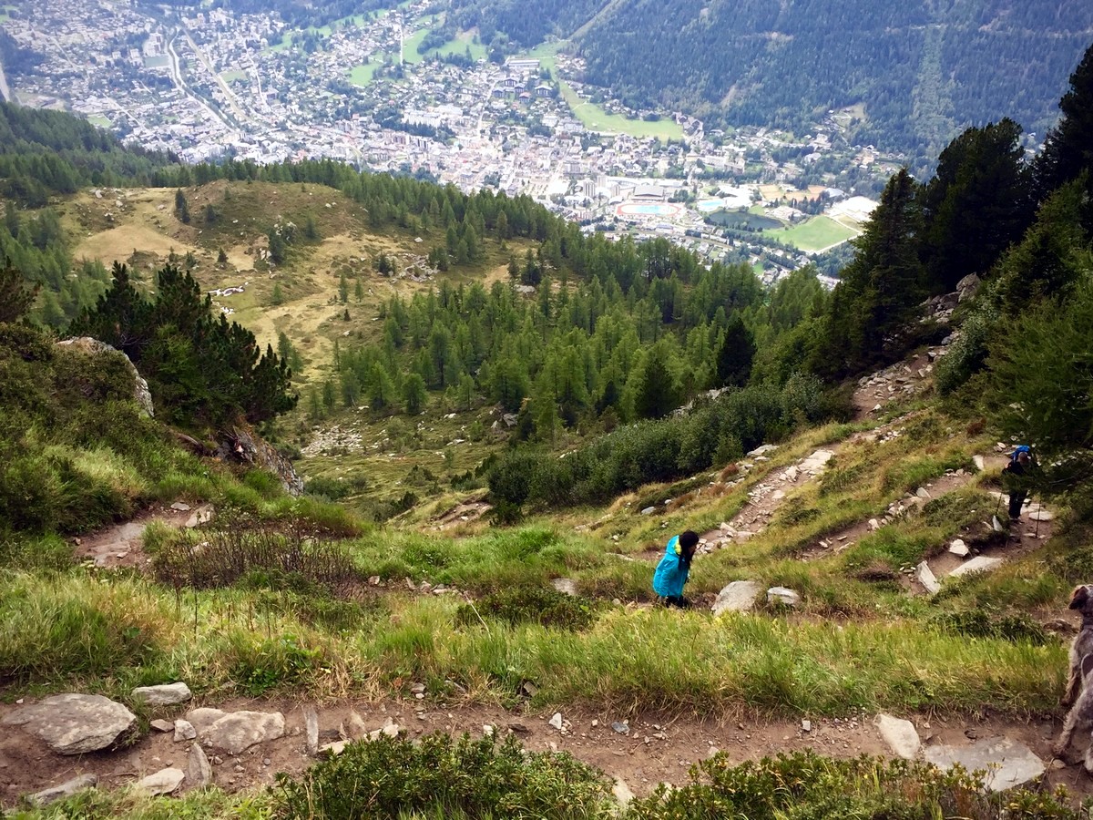 Grand Balcon Nord Trail in Chamonix