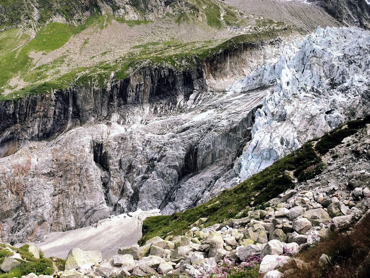 Glacier on Pointe de Vue
