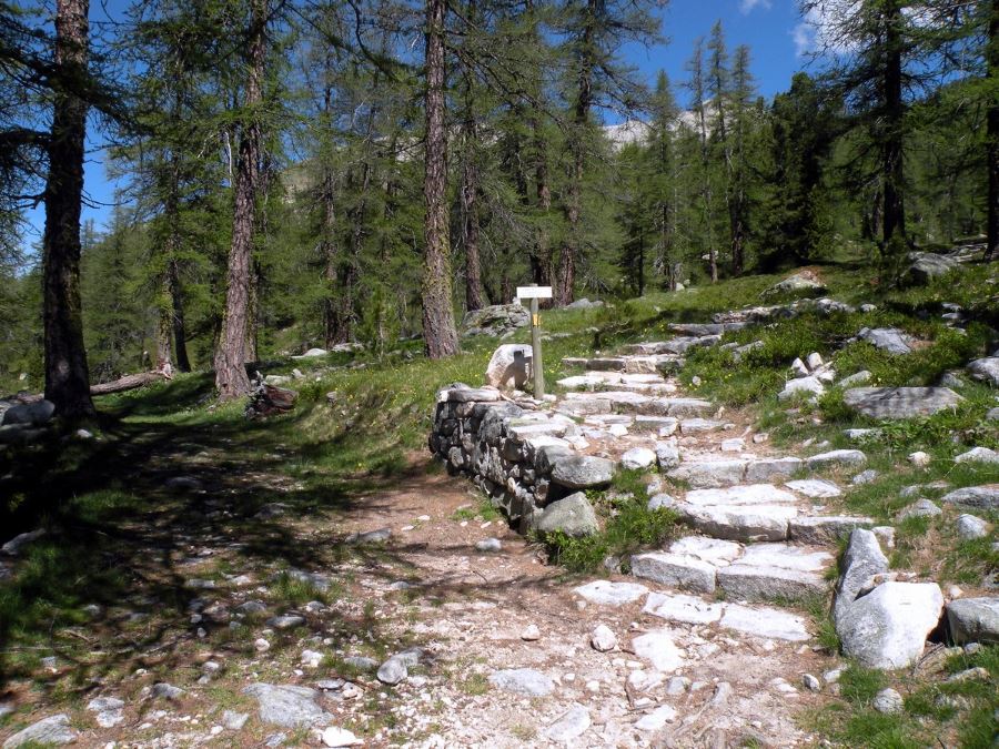 Hiking the La Lac Nègre trail