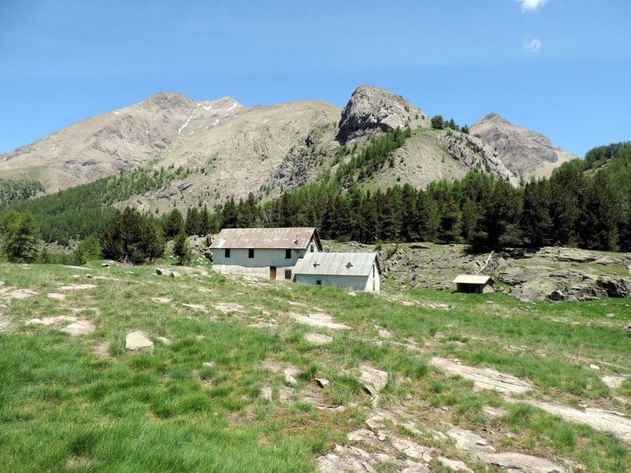 The farmer hut on the Lac d'Allos Hike in Mercantour National Park, France