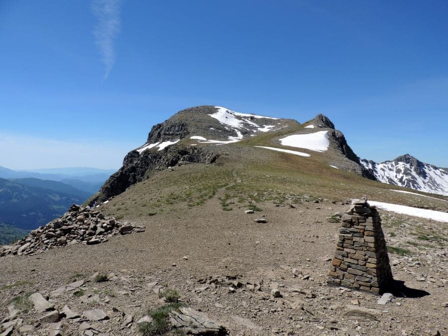 The Pas de Lausson on the Sommets des Garrets Hike in Mercantour National Park, France