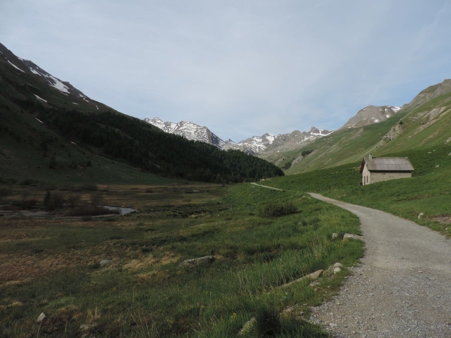 First part of the Lauzanier Hike in Mercantour National Park, France