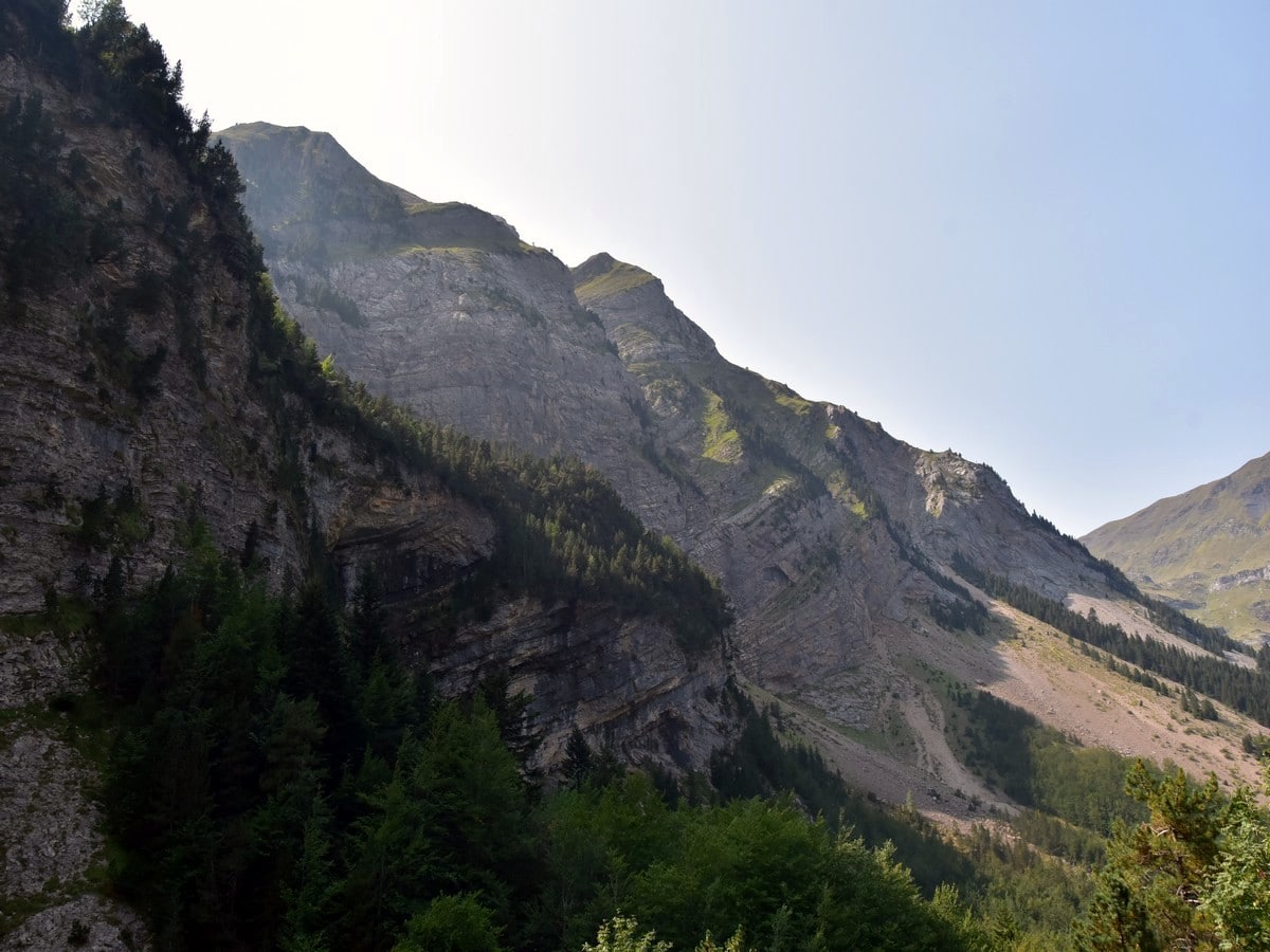 Cirque de Gavarnie trail in French Pyrenees