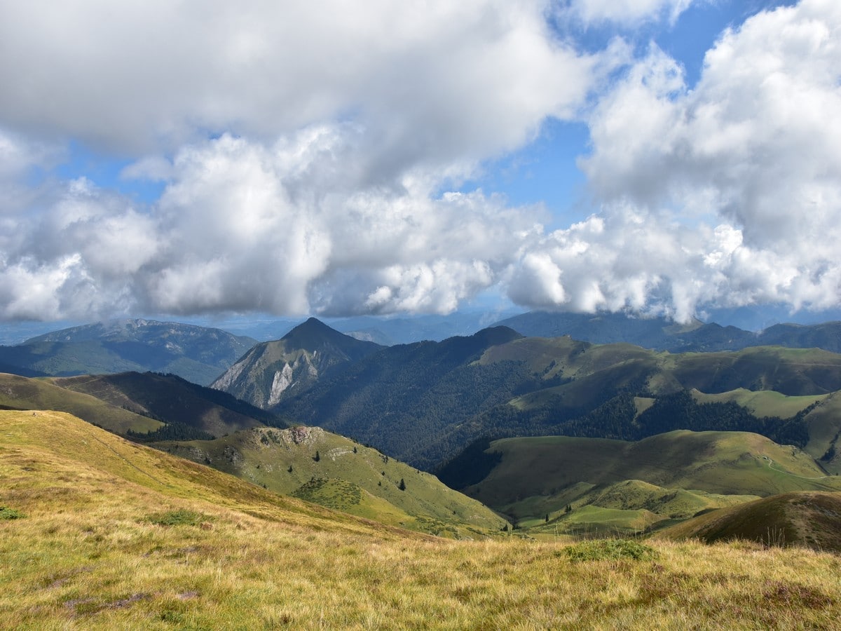 Overlook from the summit of Mont Né hike