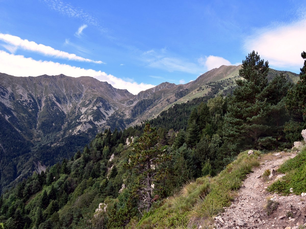Massif du Canigou from the Pic du Canigou Hike in French Pyrenees
