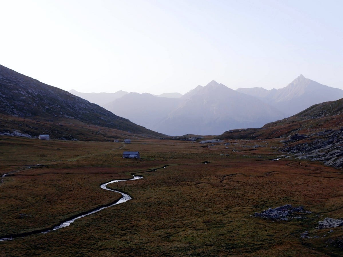 Morning views of the Col d'Aussois & Pointe de l’Observatoire Hike in Vanoise National Park, France