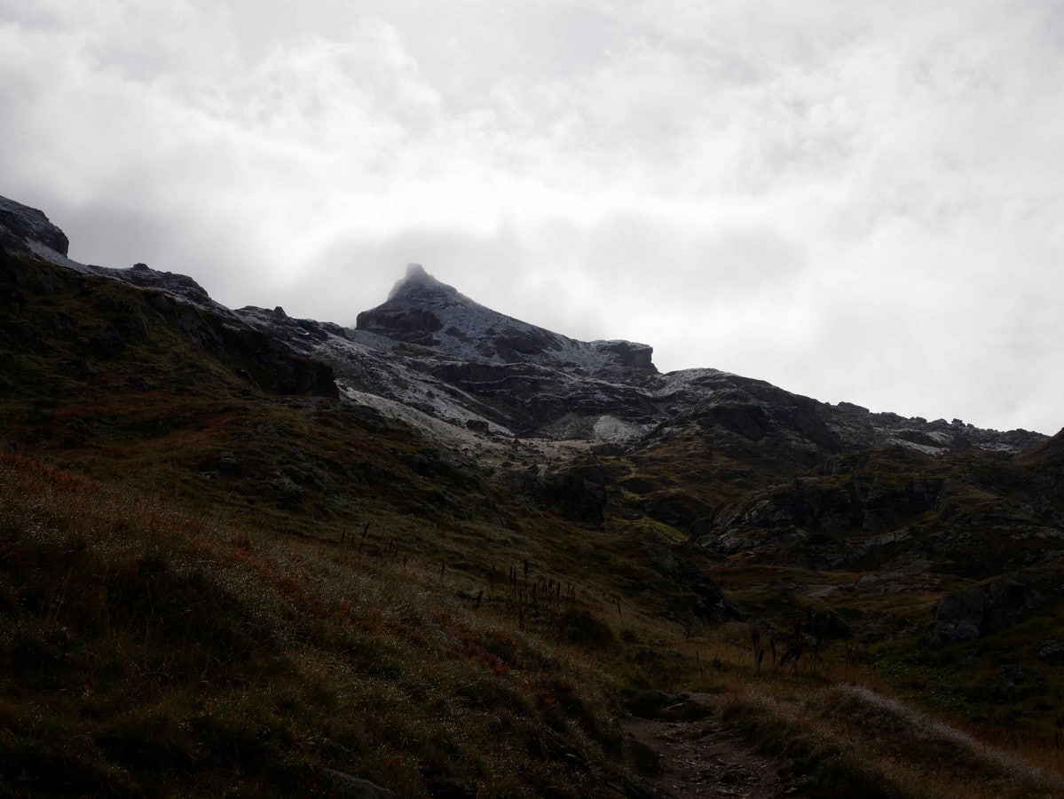 Mountain on the Refuge du Fond des Fours Hike in Vanoise National Park in France