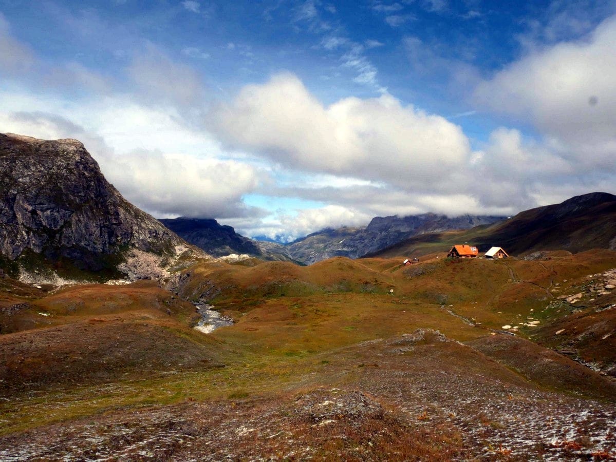 Refuge du Fond des Fours trail takes you to a beautiful mountain hut