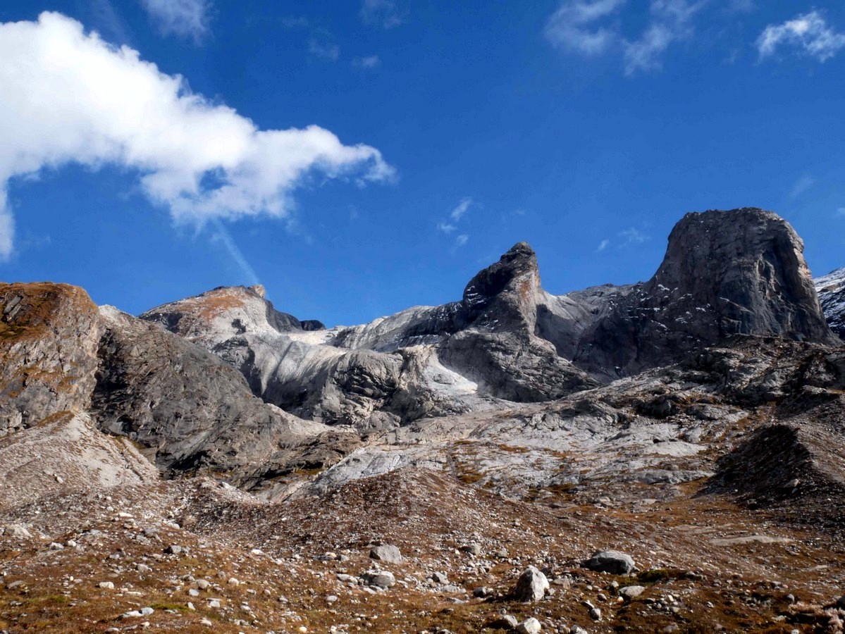 Views of the Lac des Vaches and Col de la Vanoise Hike in Vanoise National Park in France