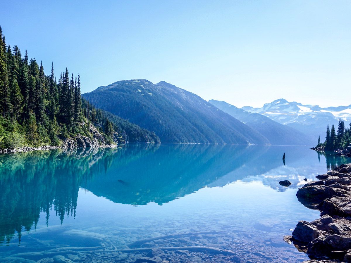 Lake at Garibaldi Lake Hike in Whistler