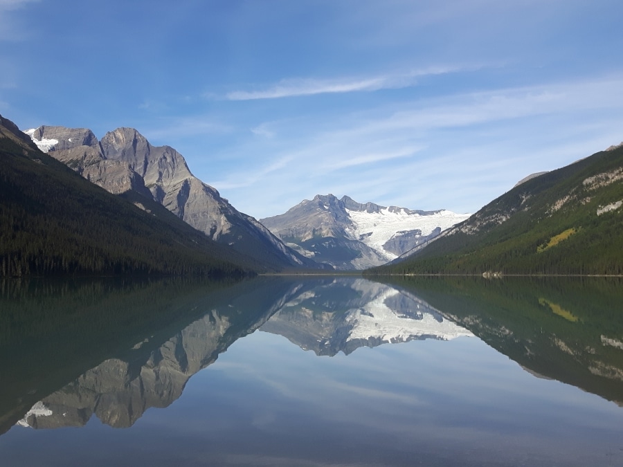 Near Glacier Lake you can find one of best backcountry campgrounds in Banff National Park