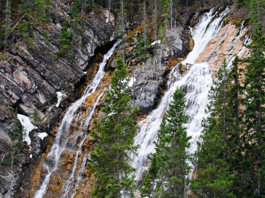 Grassi Falls is a must-visit on family's vacation in Canmore