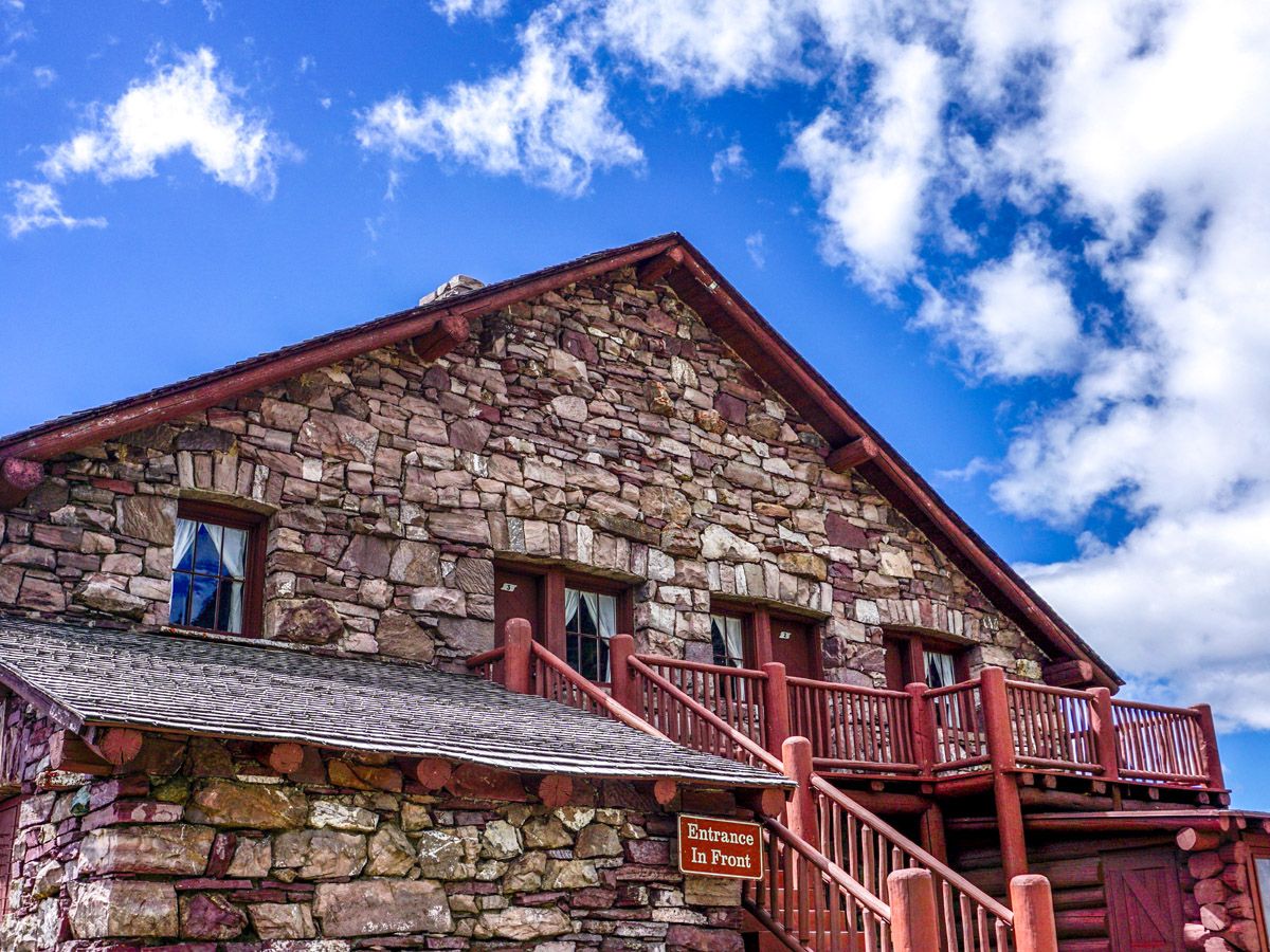 House at The Highline Hike in Glacier National Park