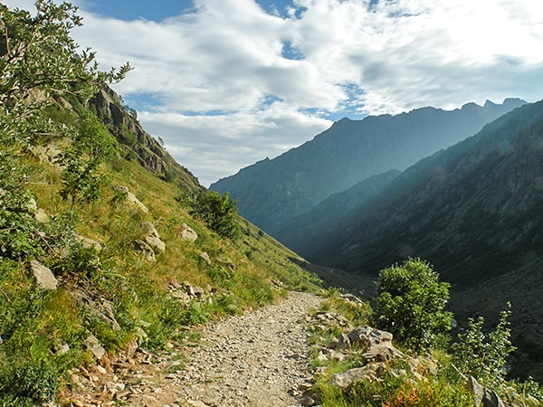 Il Piano del Praiet hike in Alpi Marittime National Park has amazing views