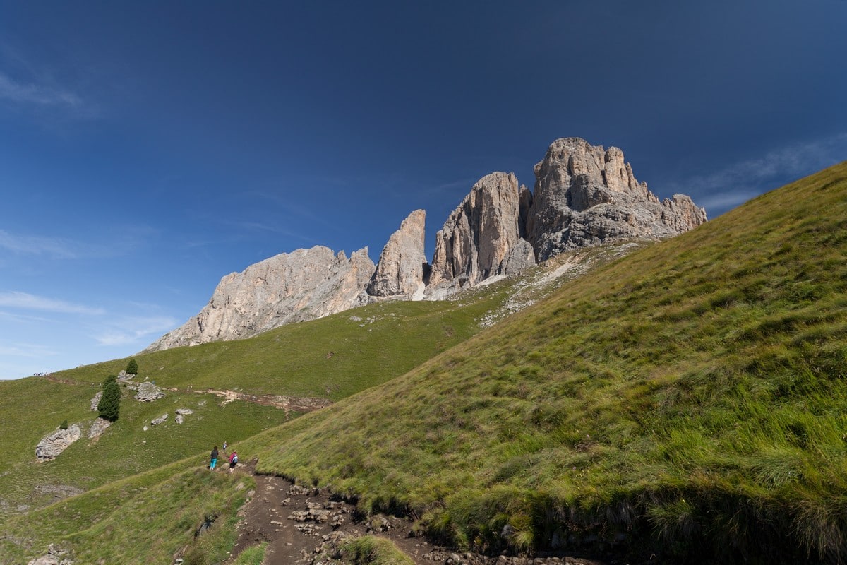 Trail of the Sassopiatto and Sassolungo Hike in Dolomites, Italy