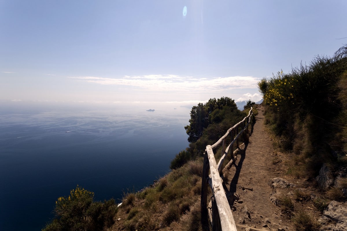 Trail of the High Path of the Gods Hike in Amalfi Coast