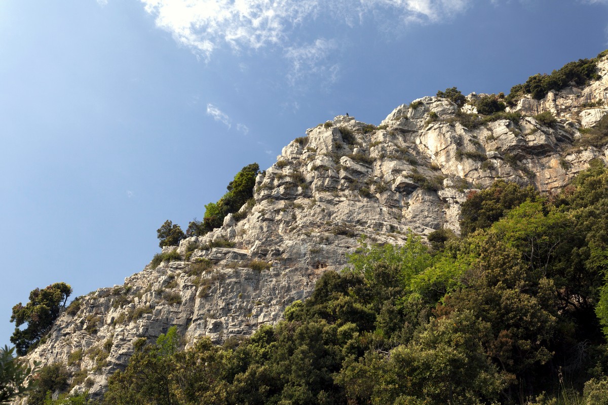 Mountains from the High Path of the Gods Hike in Amalfi Coast