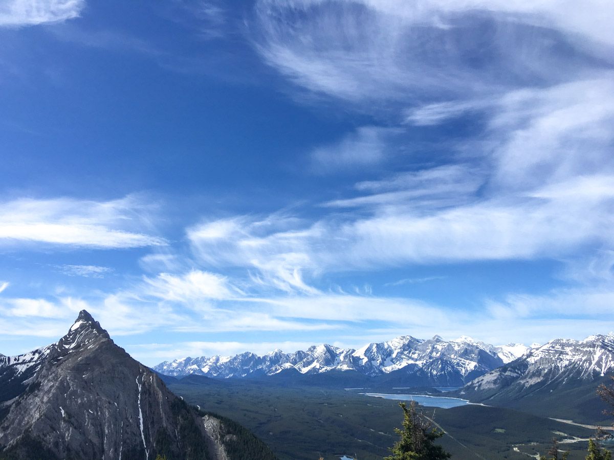 Mountains on the King Creek Ridge Hike in Kananaskis, near Canmore