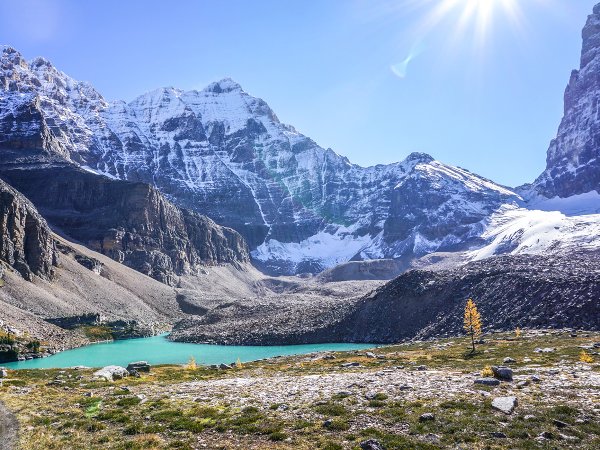 Hiking the world's most beautiful places includes hiking in  Lake O'Hara and McArthur trail in Banff