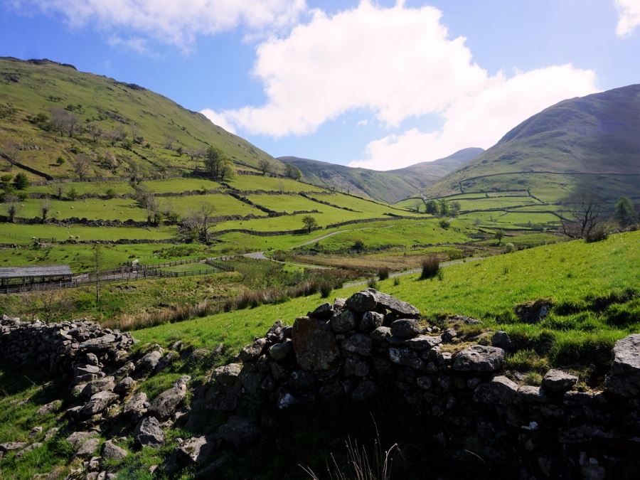 Trail from Hartstop to Roman Road on the Roman High Street Circuit Hike in Lake District, England