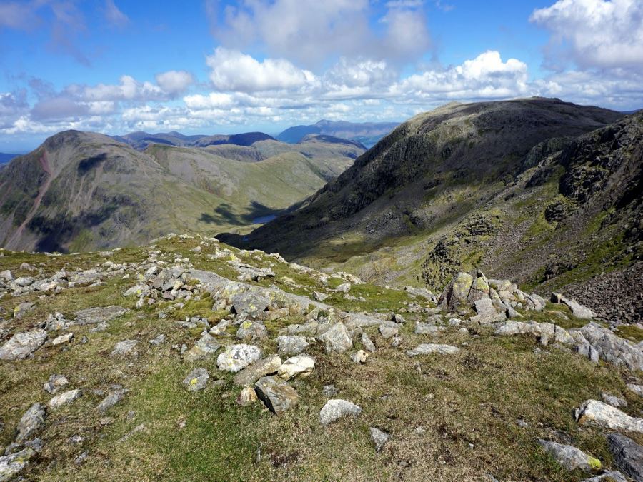 Trail of the Scafell Pike Hike in Lake District