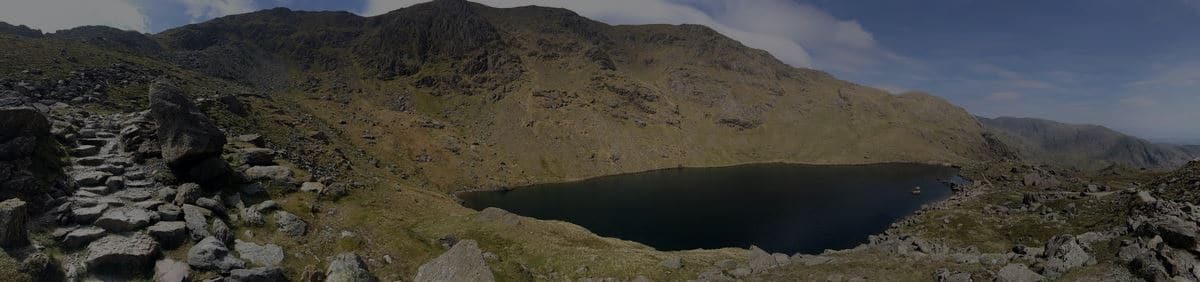 Views from the Old Man of Coniston Circuit Hike in Lake District, England