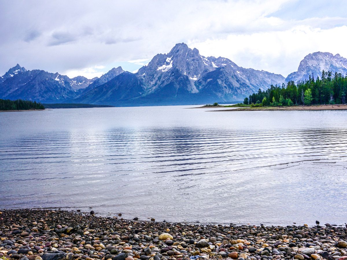 Beautiful views from Colter Bay Hike in Grand Teton National Park