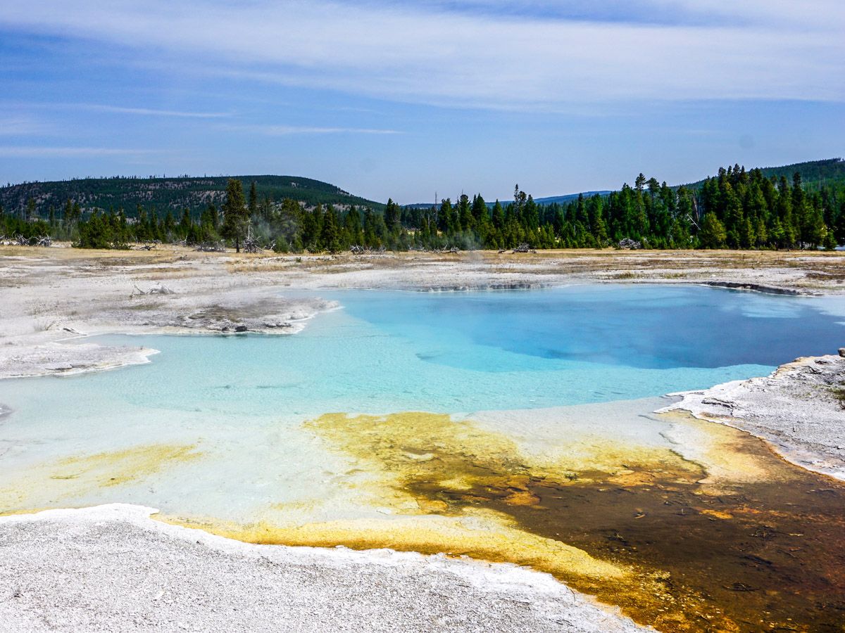 Visiting Mystic Falls should be included in planning your trip to Yellowstone National Park