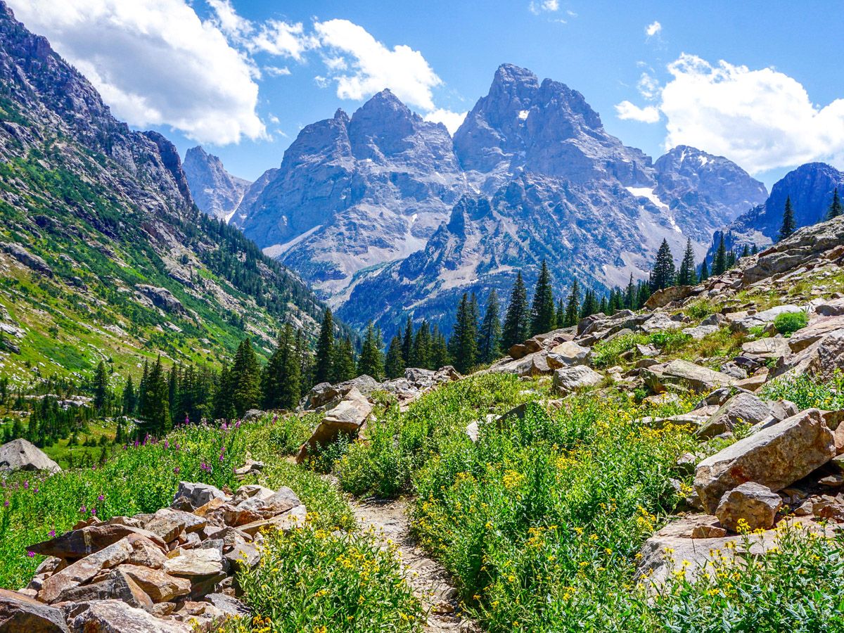 Lake Solitude hike is one of 10 best hikes in Grand Tetons