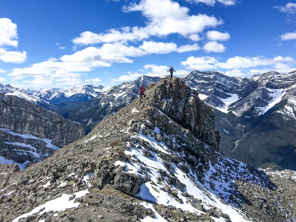Views from the Ha Ling Peak, Miners Peak & The Three Humps Hike from Canmore, the Canadian Rockies