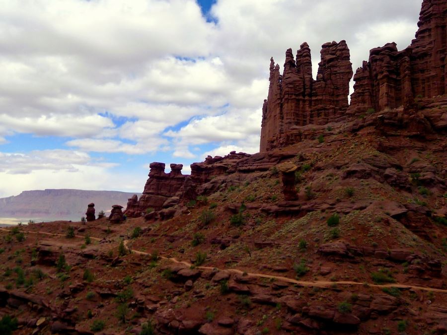 Fisher Tower trail is a must-do in Moab