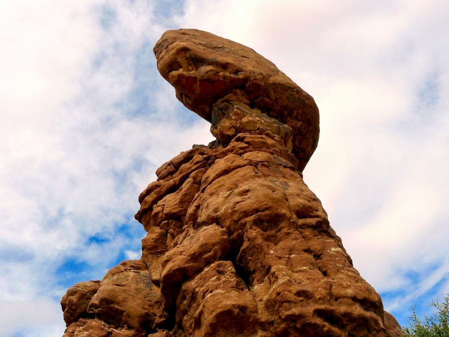 Visit Balancing Rock in Arches on your trip to Moab