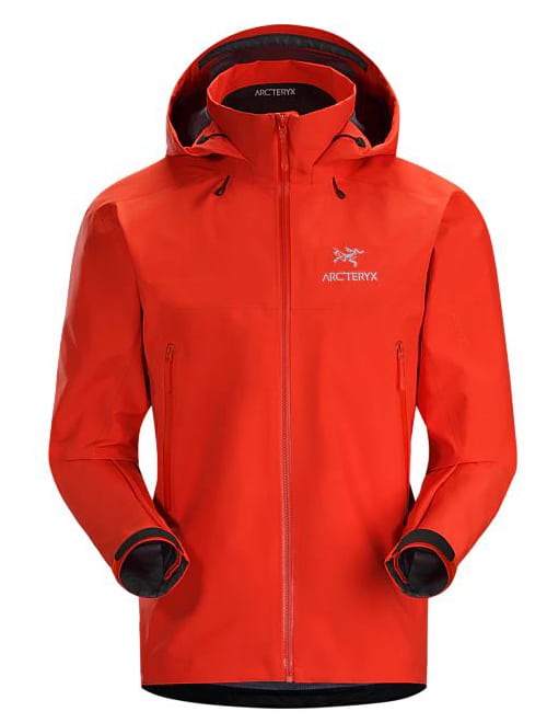 Men's Arc'teryx Beta AR Jacket in red