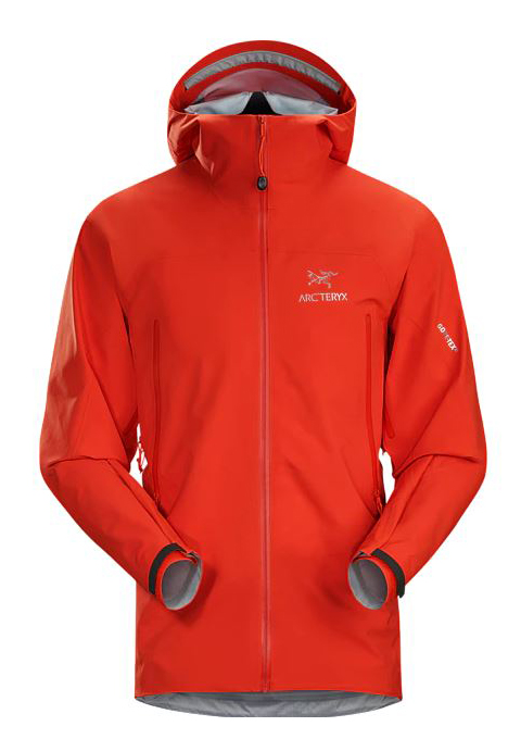 Men's Zeta AR jacket in red