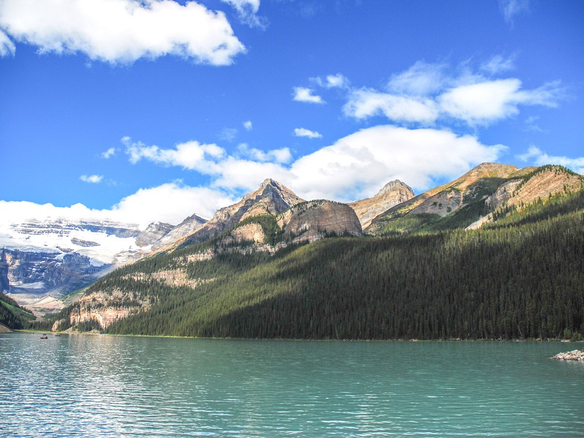 Lake at Mount Fairview Summit Hike in Lake Louise