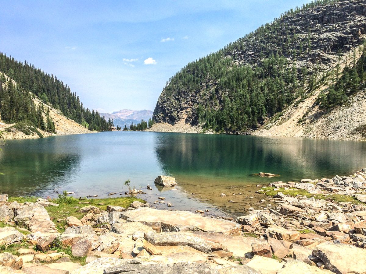 Scenery of the Mount St. Piran Hike near Lake Louise, Banff National Park, Alberta